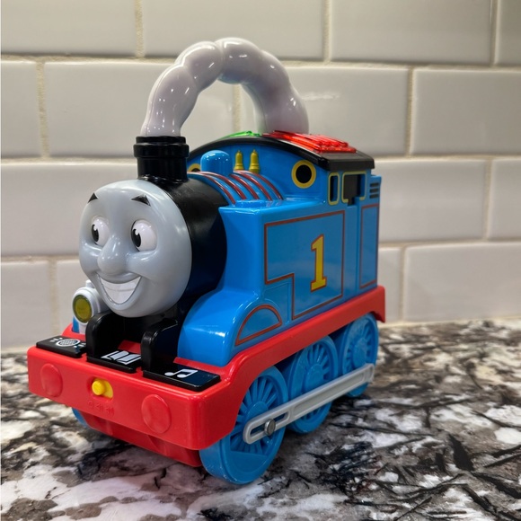 Mattel Thomas Toy Train Lights Music Games Interactive Stories Push Toy - Picture 7 of 8